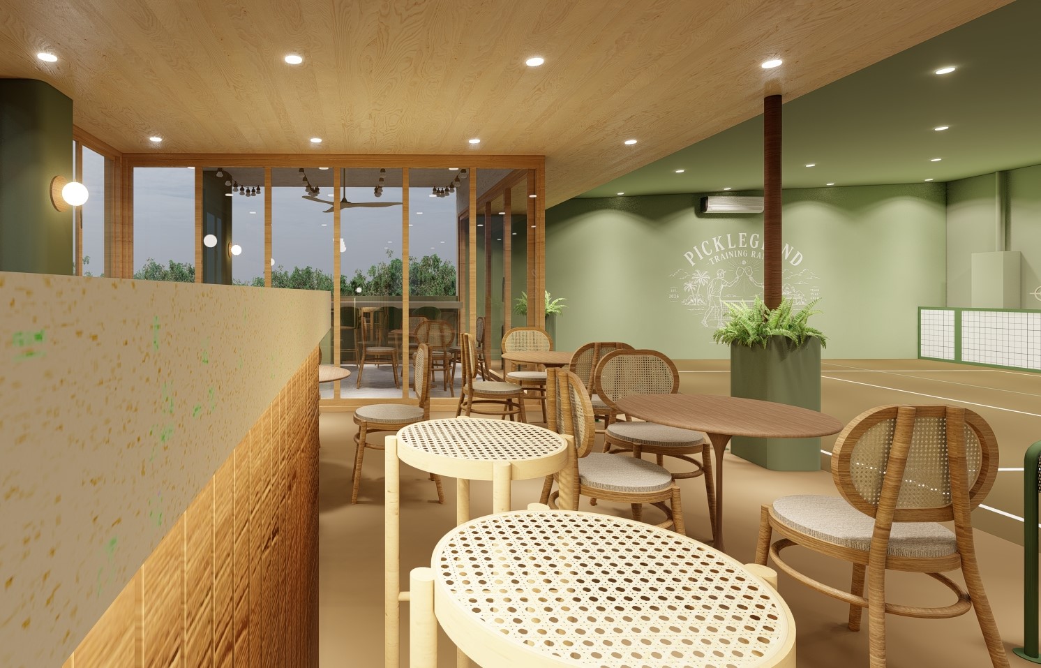 Picklegrind alfresco area